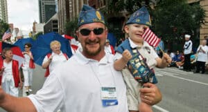 SAL members at a parade